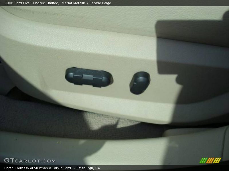 Merlot Metallic / Pebble Beige 2006 Ford Five Hundred Limited