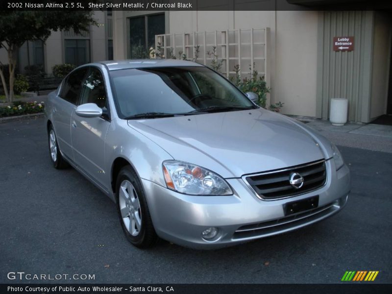 Sheer Silver Metallic / Charcoal Black 2002 Nissan Altima 2.5 SL