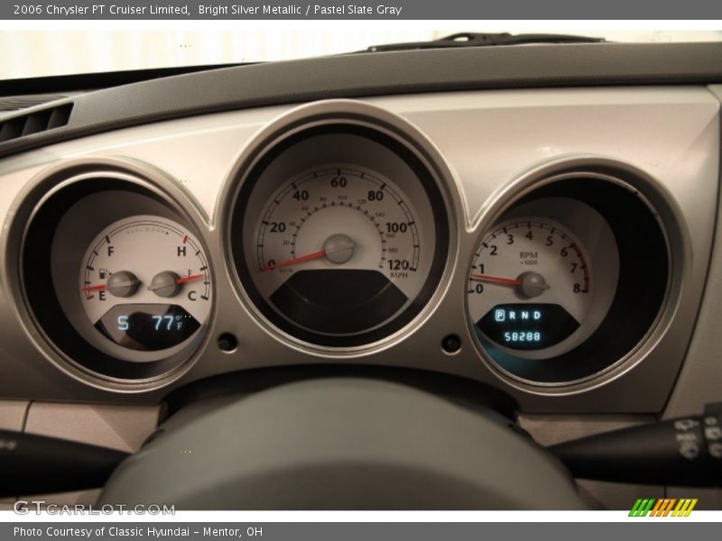 Bright Silver Metallic / Pastel Slate Gray 2006 Chrysler PT Cruiser Limited