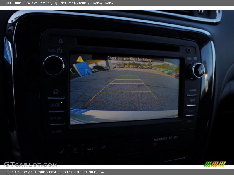 Quicksilver Metallic / Ebony/Ebony 2015 Buick Enclave Leather