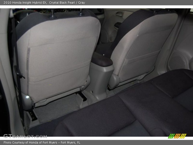 Crystal Black Pearl / Gray 2010 Honda Insight Hybrid EX
