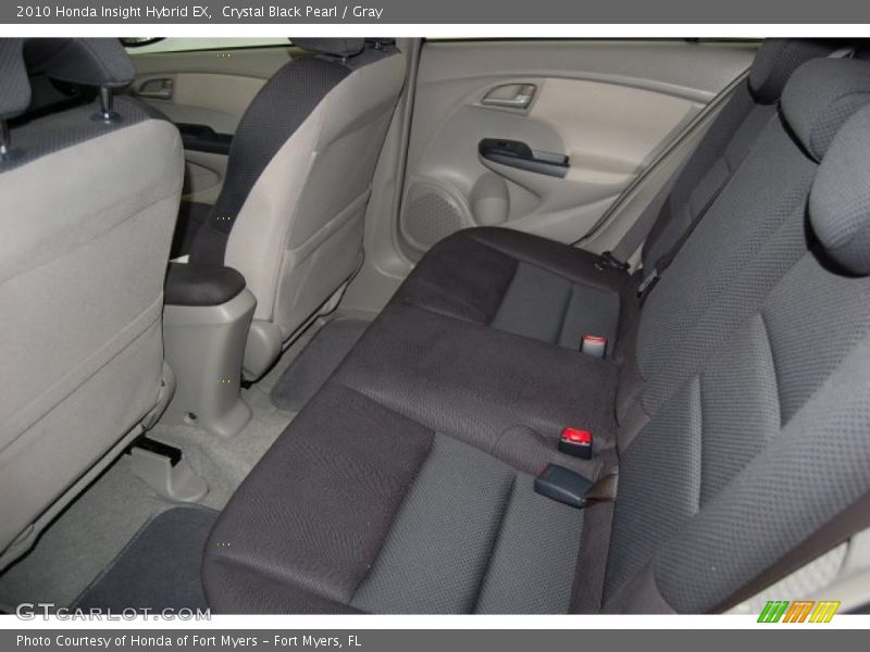Crystal Black Pearl / Gray 2010 Honda Insight Hybrid EX