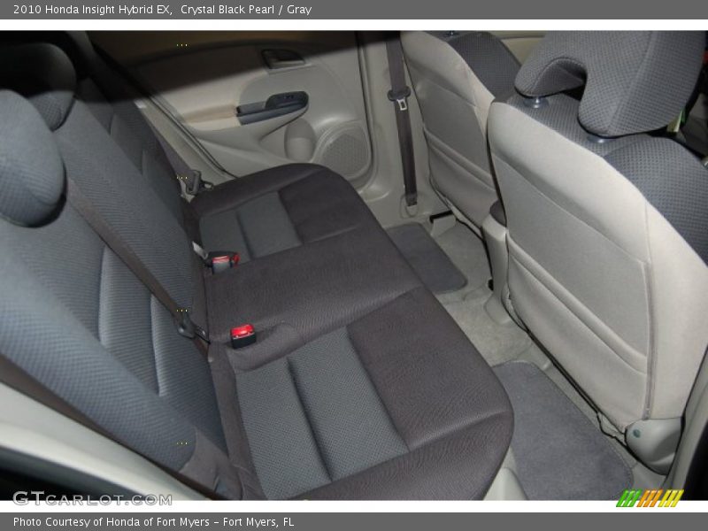 Crystal Black Pearl / Gray 2010 Honda Insight Hybrid EX