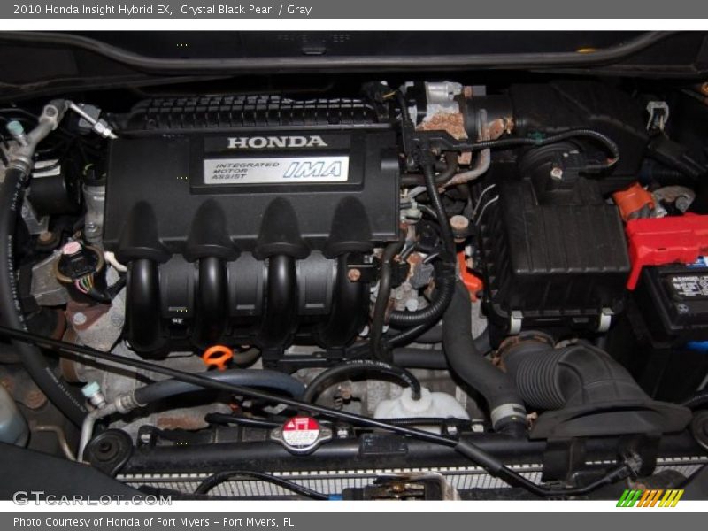 Crystal Black Pearl / Gray 2010 Honda Insight Hybrid EX