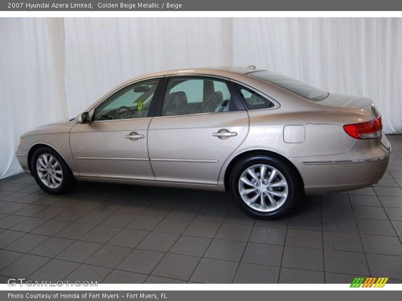 Golden Beige Metallic / Beige 2007 Hyundai Azera Limited