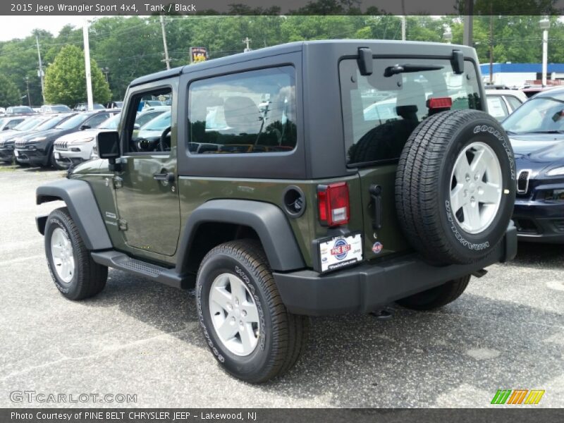 Tank / Black 2015 Jeep Wrangler Sport 4x4