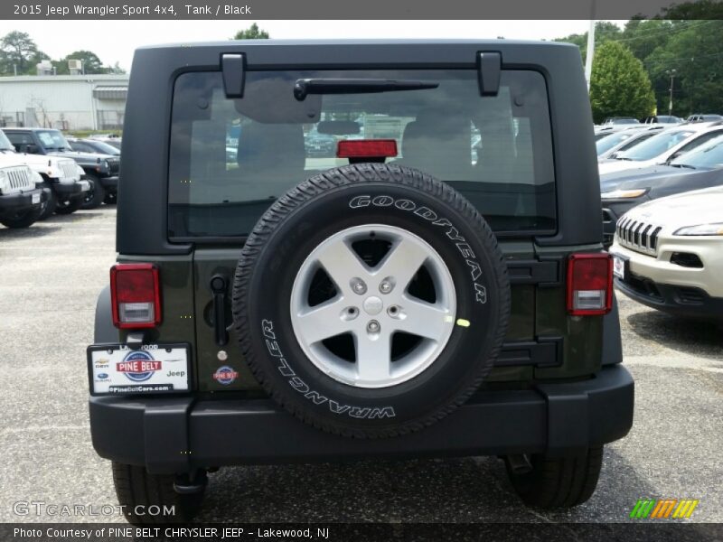 Tank / Black 2015 Jeep Wrangler Sport 4x4