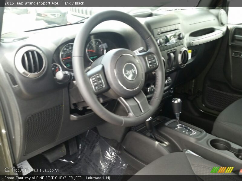 Tank / Black 2015 Jeep Wrangler Sport 4x4