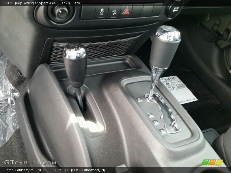 Tank / Black 2015 Jeep Wrangler Sport 4x4