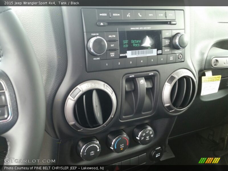 Tank / Black 2015 Jeep Wrangler Sport 4x4