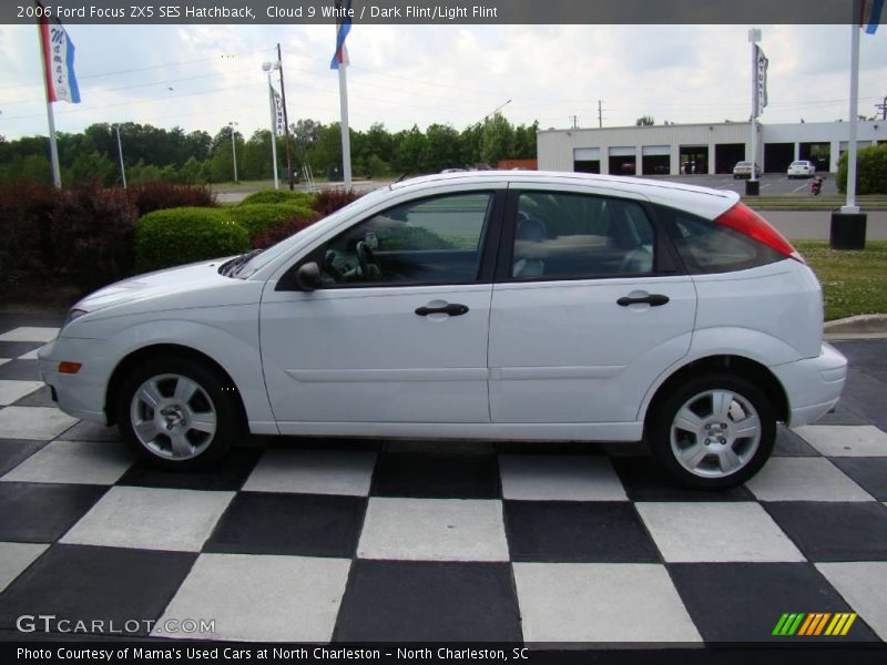 Cloud 9 White / Dark Flint/Light Flint 2006 Ford Focus ZX5 SES Hatchback