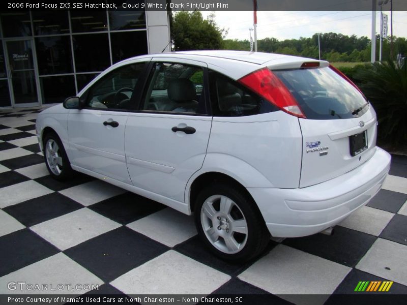Cloud 9 White / Dark Flint/Light Flint 2006 Ford Focus ZX5 SES Hatchback