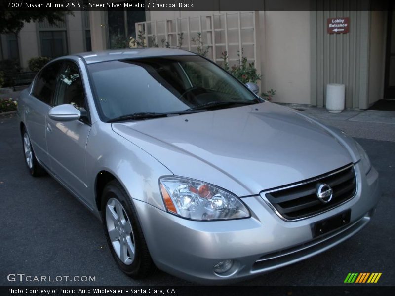 Sheer Silver Metallic / Charcoal Black 2002 Nissan Altima 2.5 SL