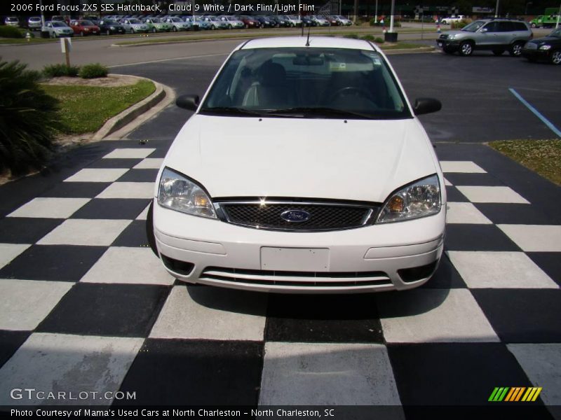 Cloud 9 White / Dark Flint/Light Flint 2006 Ford Focus ZX5 SES Hatchback