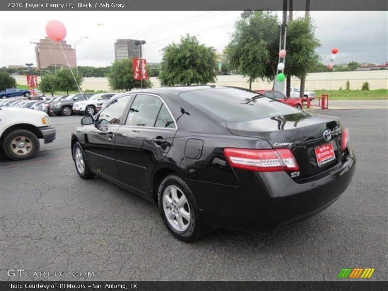 Black / Ash Gray 2010 Toyota Camry LE