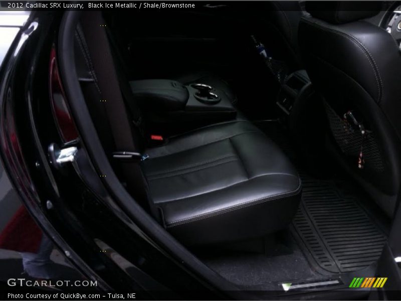 Black Ice Metallic / Shale/Brownstone 2012 Cadillac SRX Luxury