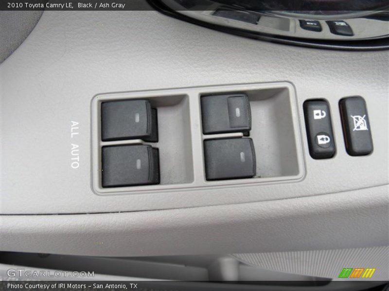 Black / Ash Gray 2010 Toyota Camry LE