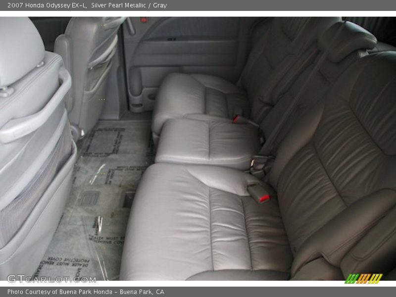 Silver Pearl Metallic / Gray 2007 Honda Odyssey EX-L