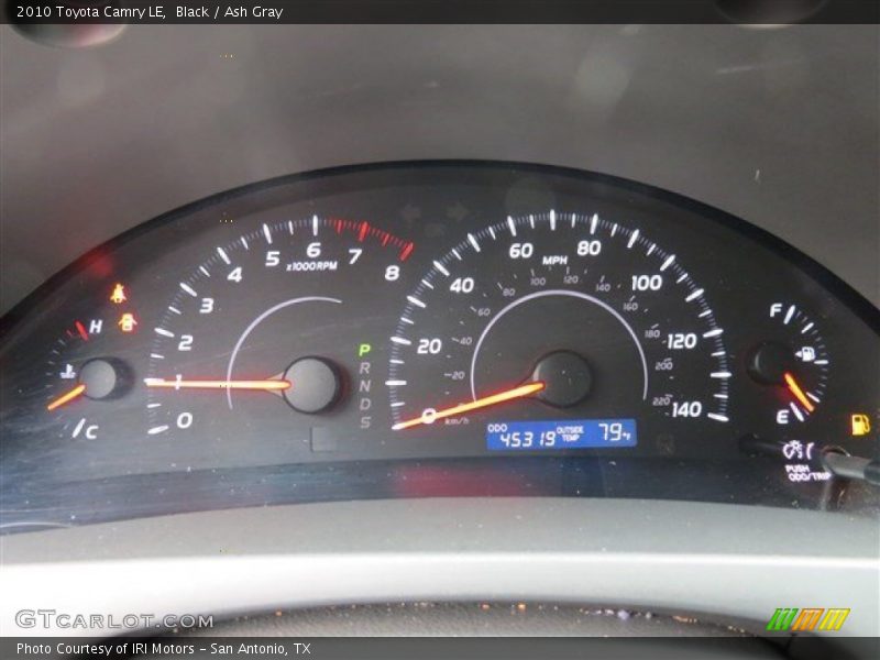 Black / Ash Gray 2010 Toyota Camry LE