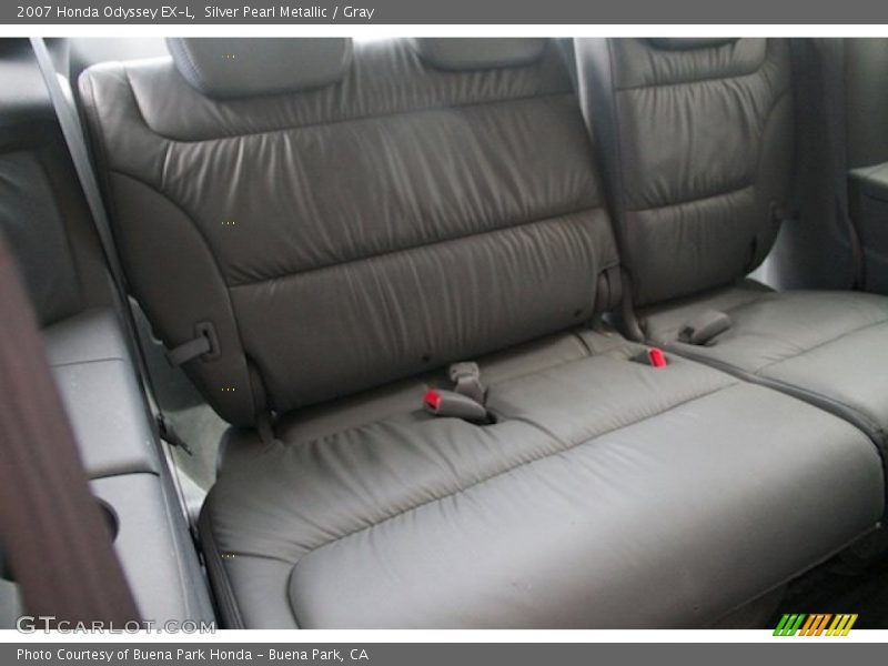 Silver Pearl Metallic / Gray 2007 Honda Odyssey EX-L
