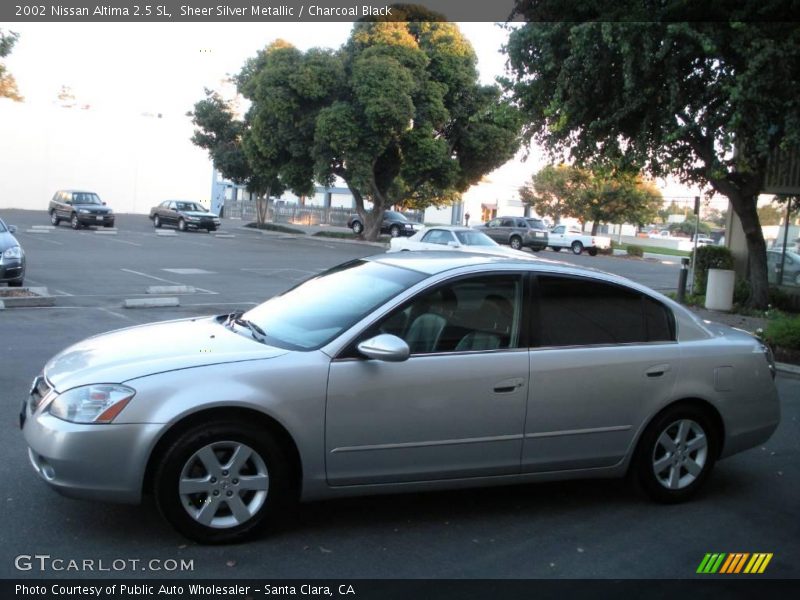 Sheer Silver Metallic / Charcoal Black 2002 Nissan Altima 2.5 SL