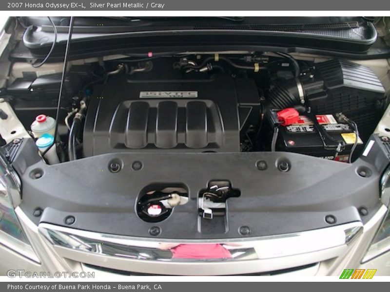 Silver Pearl Metallic / Gray 2007 Honda Odyssey EX-L