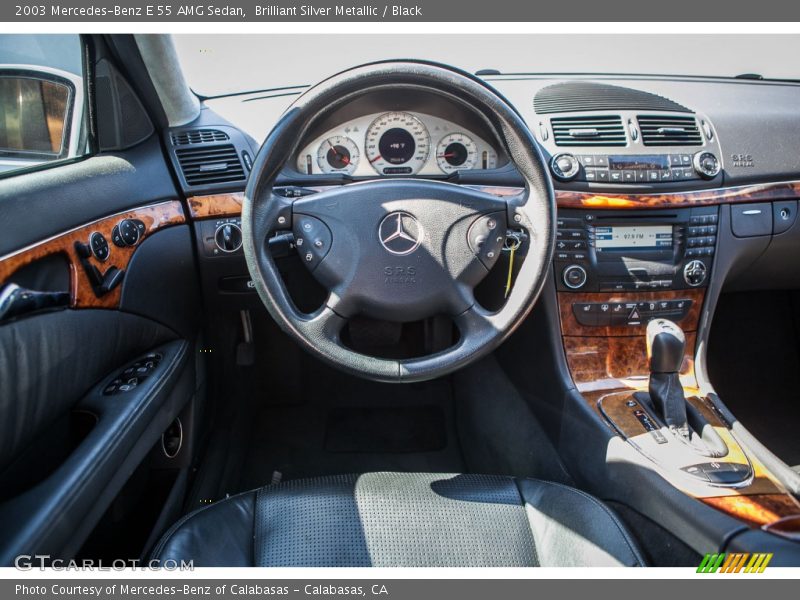  2003 E 55 AMG Sedan Black Interior