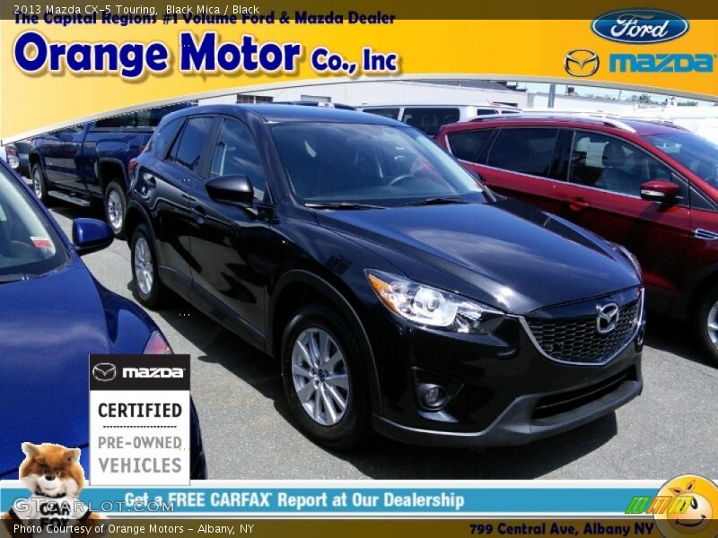 Black Mica / Black 2013 Mazda CX-5 Touring