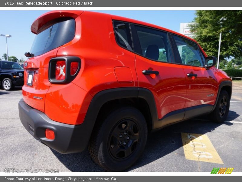 Colorado Red / Black 2015 Jeep Renegade Sport