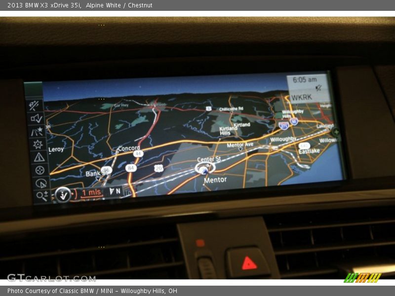 Alpine White / Chestnut 2013 BMW X3 xDrive 35i