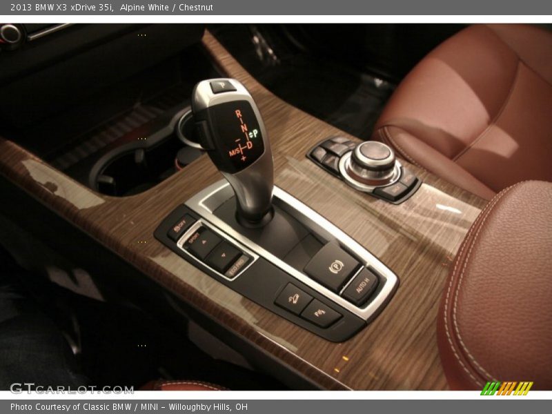 Alpine White / Chestnut 2013 BMW X3 xDrive 35i