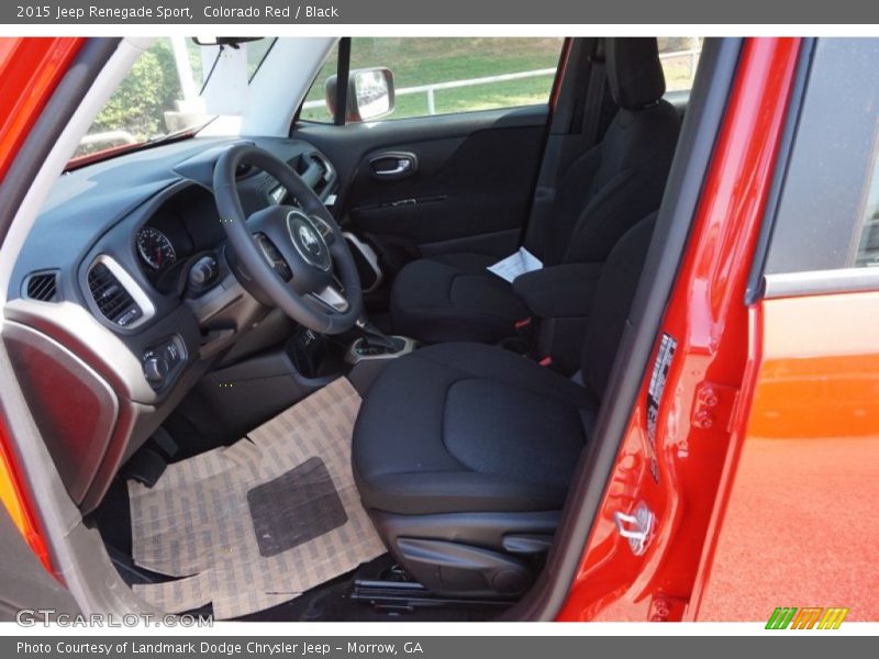 Colorado Red / Black 2015 Jeep Renegade Sport