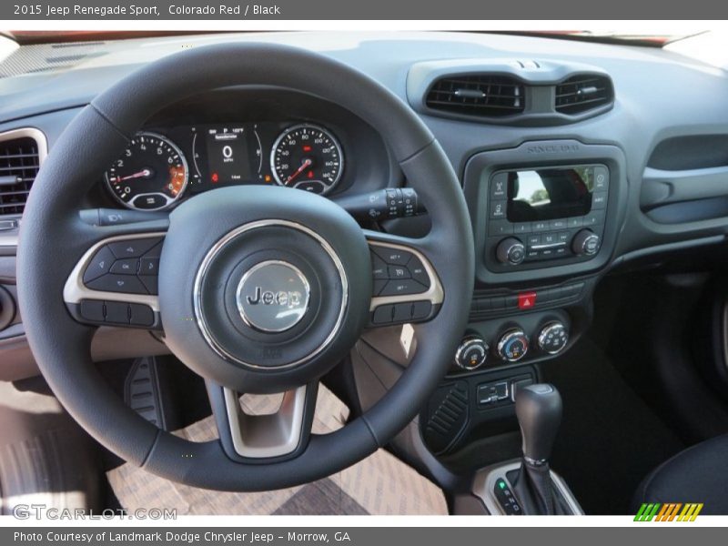 Colorado Red / Black 2015 Jeep Renegade Sport