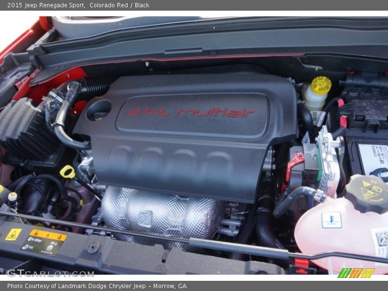 Colorado Red / Black 2015 Jeep Renegade Sport