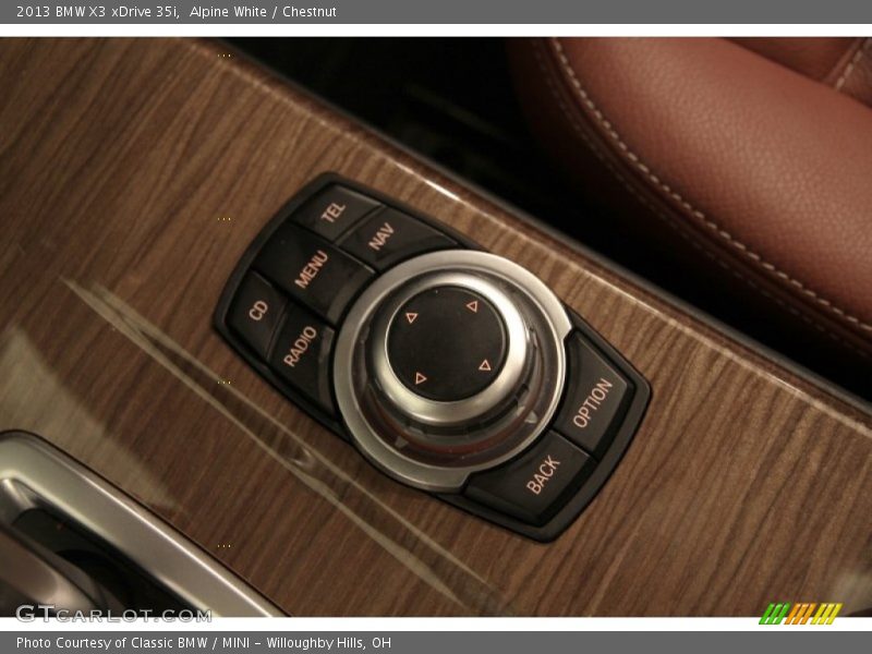 Alpine White / Chestnut 2013 BMW X3 xDrive 35i