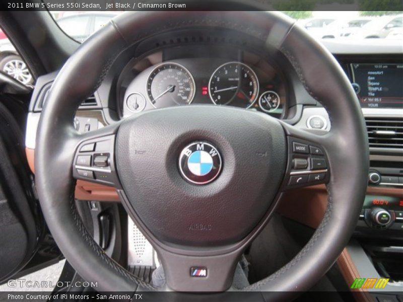  2011 5 Series 550i Sedan Steering Wheel