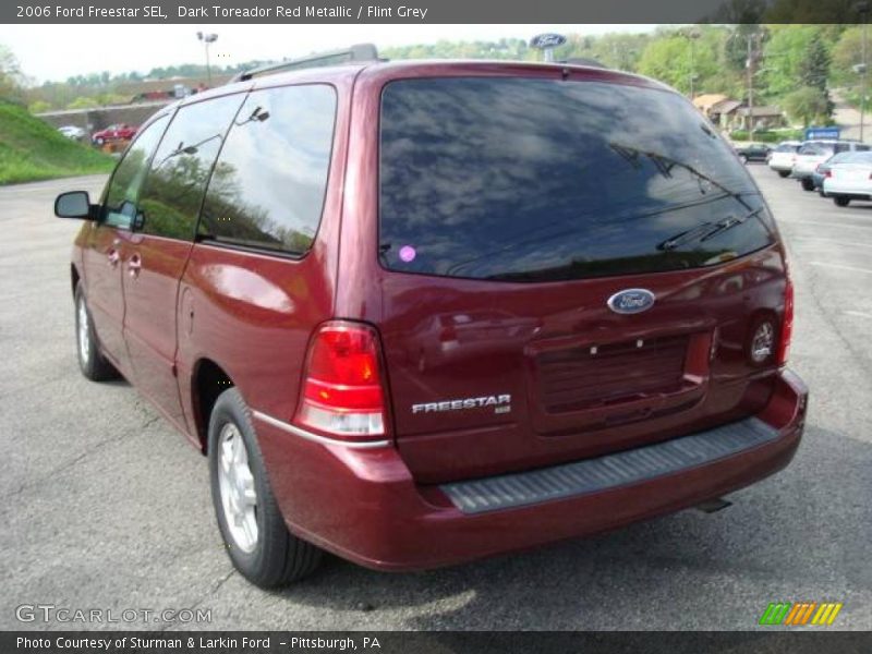 Dark Toreador Red Metallic / Flint Grey 2006 Ford Freestar SEL