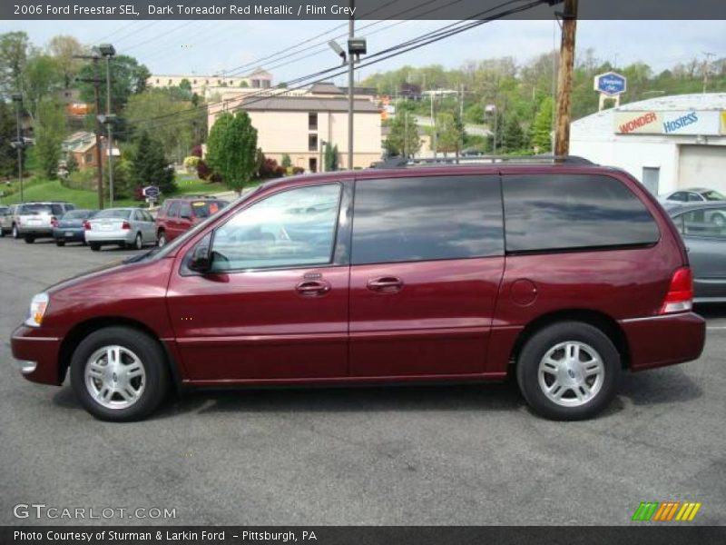 Dark Toreador Red Metallic / Flint Grey 2006 Ford Freestar SEL