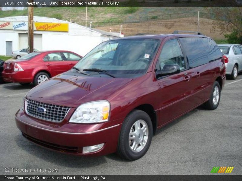 Dark Toreador Red Metallic / Flint Grey 2006 Ford Freestar SEL
