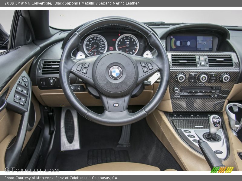 Dashboard of 2009 M6 Convertible