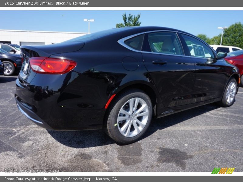 Black / Black/Linen 2015 Chrysler 200 Limited