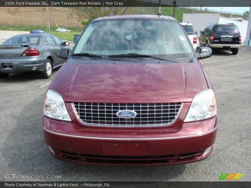 Dark Toreador Red Metallic / Flint Grey 2006 Ford Freestar SEL