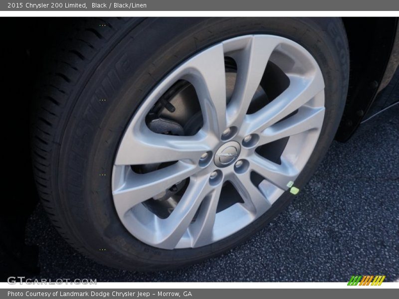 Black / Black/Linen 2015 Chrysler 200 Limited