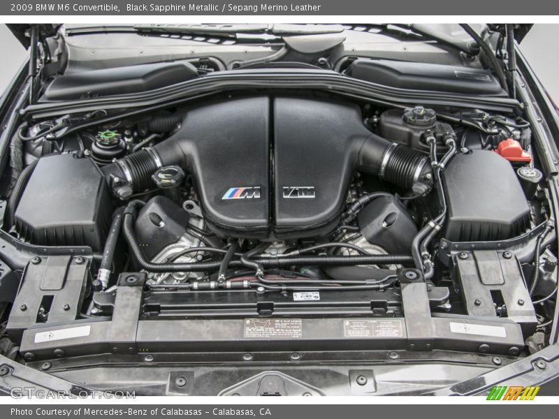  2009 M6 Convertible Engine - 5.0 Liter DOHC 40-Valve VVT V10