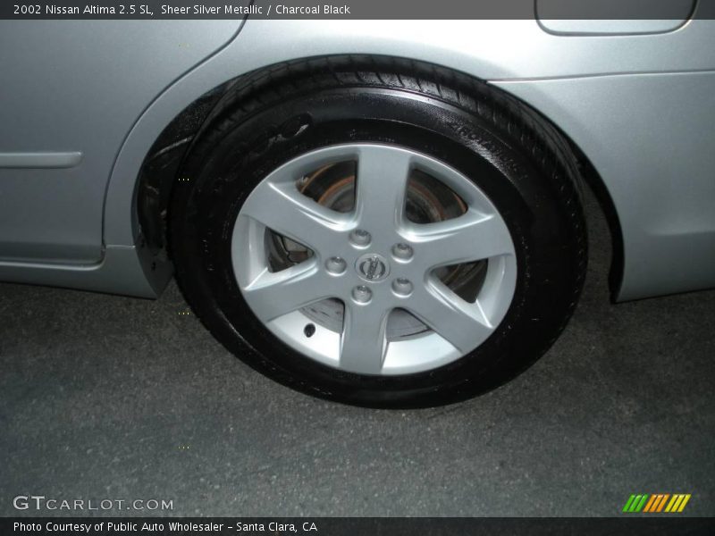 Sheer Silver Metallic / Charcoal Black 2002 Nissan Altima 2.5 SL