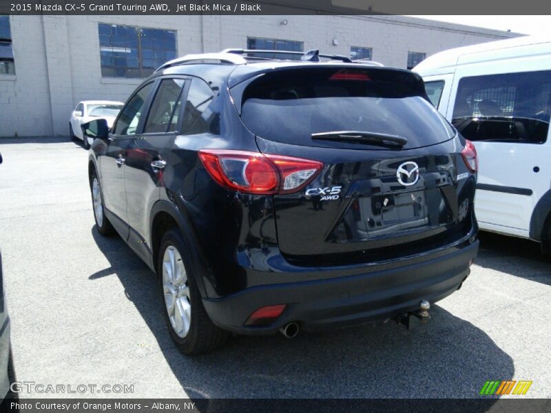 Jet Black Mica / Black 2015 Mazda CX-5 Grand Touring AWD