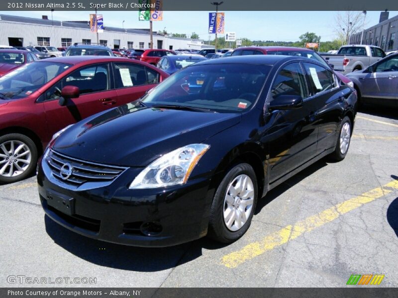 Super Black / Charcoal 2012 Nissan Altima 2.5 SL