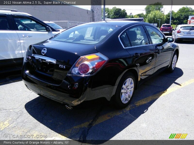 Super Black / Charcoal 2012 Nissan Altima 2.5 SL