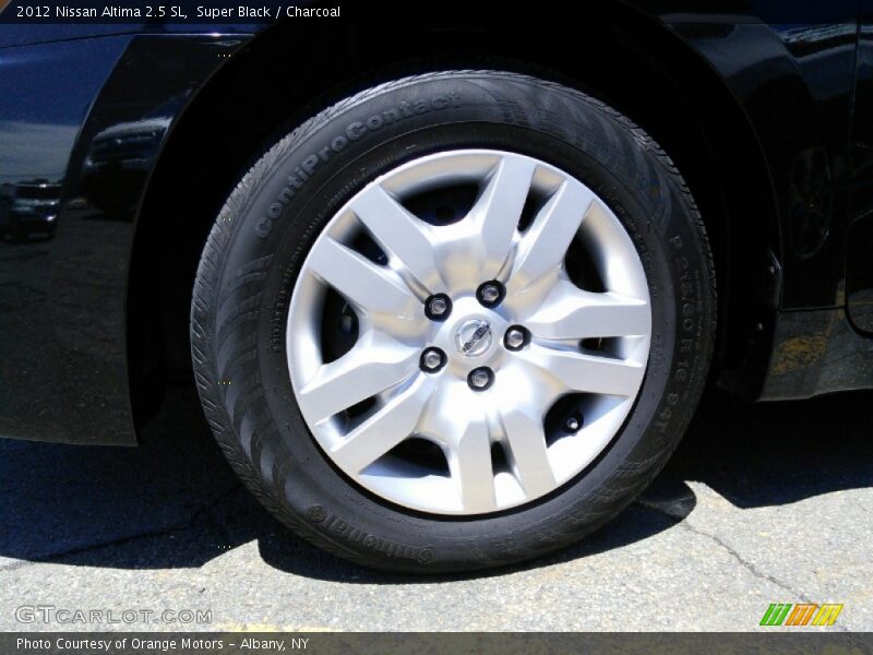 Super Black / Charcoal 2012 Nissan Altima 2.5 SL