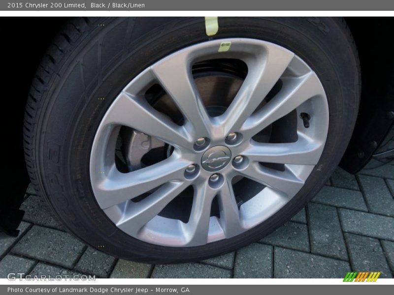 Black / Black/Linen 2015 Chrysler 200 Limited